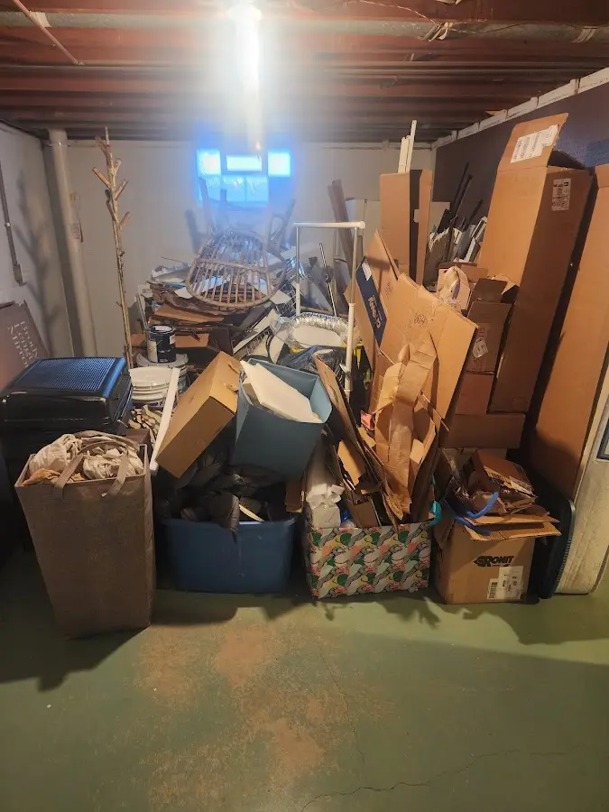 Roll-off dumpster container at job site for Concrete Dumpster Rental in Whiteriver